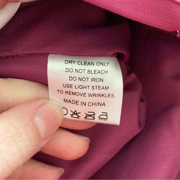 Azazie Ochid Pink Long Bridesmaids Dress (Plus Size) - Picture 6 of 15